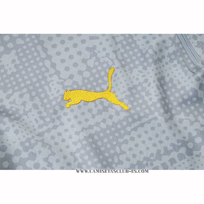 Chandal de Sudadera del Borussia Dortmund Nino 25-26 Gris